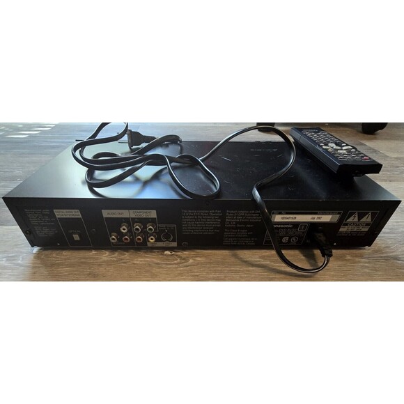Panasonic DVD-RV32 with Remote and Power Cord, Speed‎ Scan Tested & Working - Picture 5 of 5